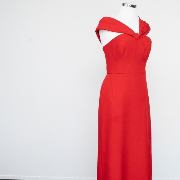 Sachin Babi Julia Bow Column Gown - Picture 9 of 14